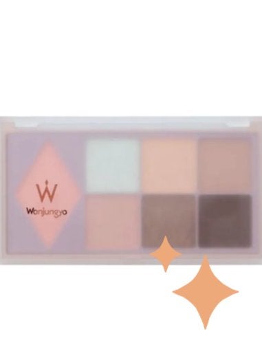 ウォンジョンヨ W デイリームードアップパレット /Wonjungyo/アイシャドウパレットを使ったクチコミ(1枚目)