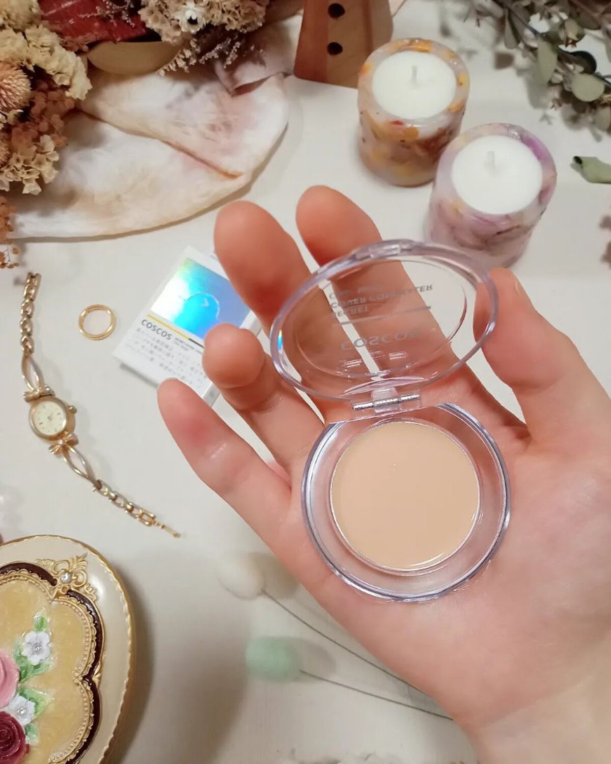 COSCOS コンシーラー/COSCOS/クリームコンシーラーを使ったクチコミ（2枚目）