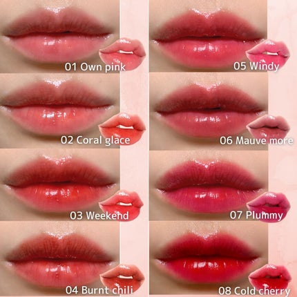 グラッセリップティント/mude/リップティントを使ったクチコミ(3枚目)