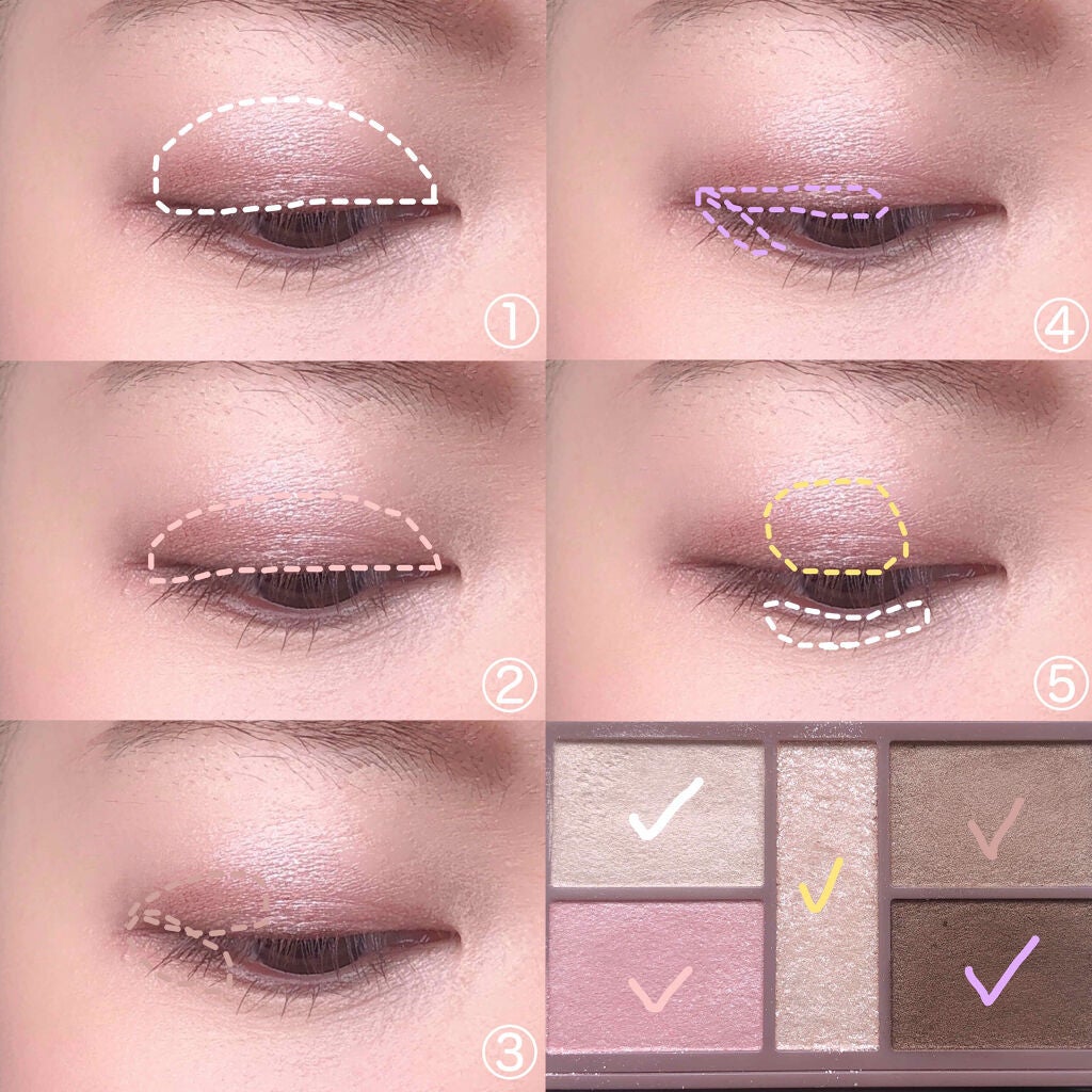 パーフェクトスタイリストアイズ/キャンメイク/アイシャドウパレットを使ったクチコミ(2枚目)