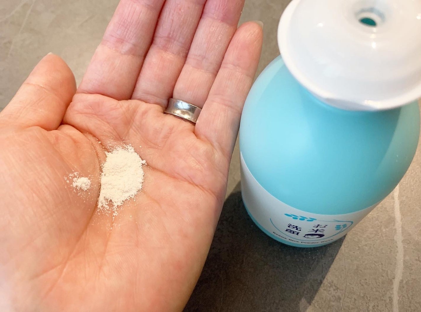 お米の洗顔/毛穴撫子/洗顔パウダーを使ったクチコミ(2枚目)