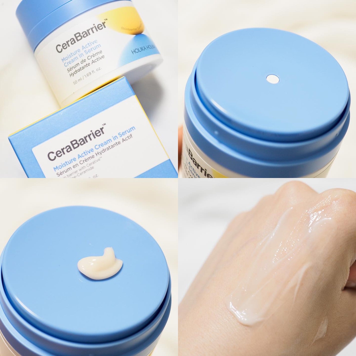 スーパーセラミドクリームインセラム/HOLIKA HOLIKA/フェイスクリームを使ったクチコミ(4枚目)