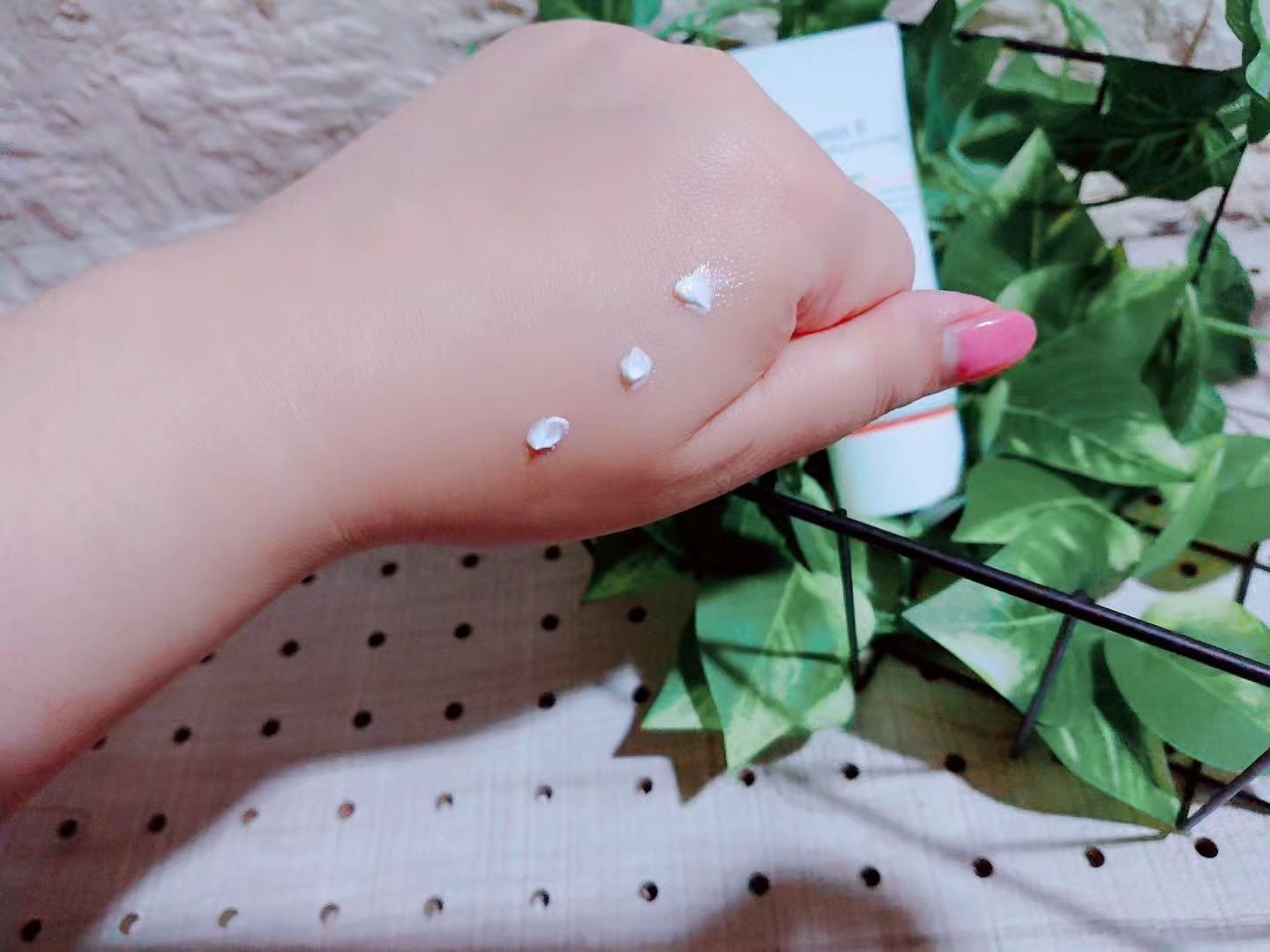 ビタミンEバイタライジングUVクリーム　SFP50＋/COSRX/日焼け止めクリームを使ったクチコミ（2枚目）