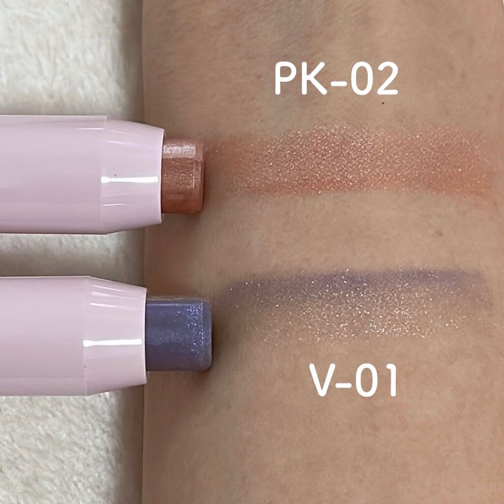 デュアル カラー スティック/DAISY DOLL by MARY QUANT/スティックアイシャドウを使ったクチコミ(4枚目)