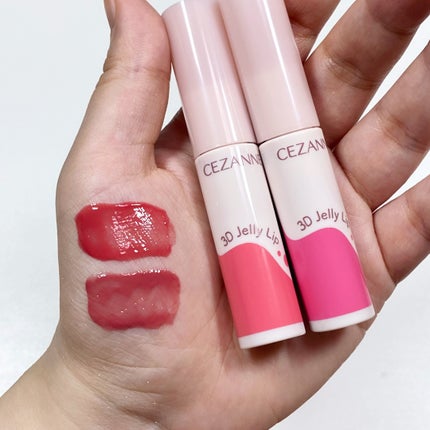 3Dジェリーリップ/CEZANNE/口紅・グロス・リップライナー・リップケアを使ったクチコミ(4枚目)