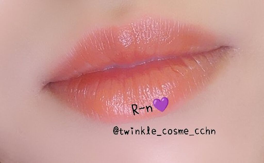 メルティールミナスルージュ（ティントタイプ）/キャンメイク/リップティントを使ったクチコミ（2枚目）