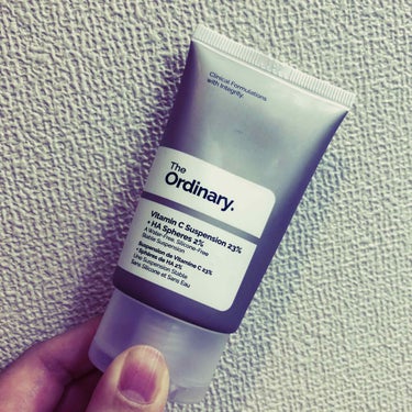 Vitamin C Suspension 23% + HA Spheres 2%/The Ordinary/美容液を使ったクチコミ（1枚目）