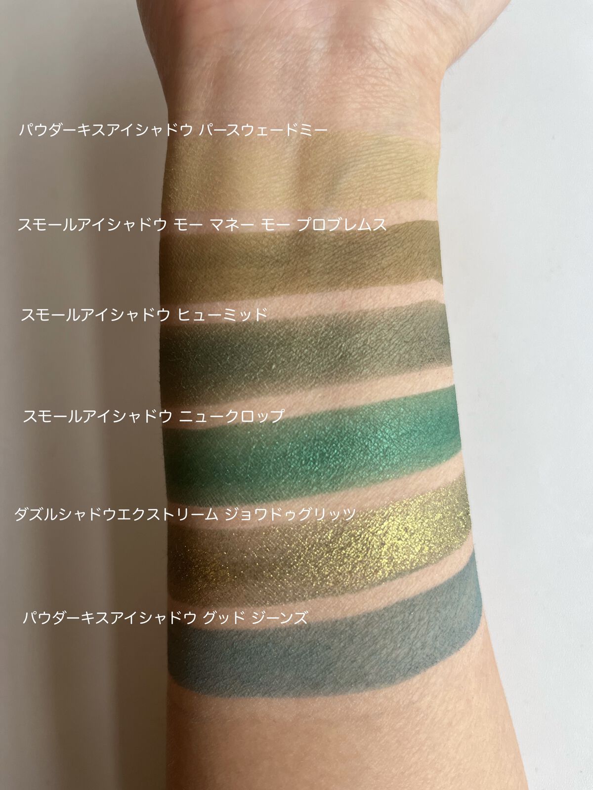 パウダー キス アイシャドウ グッド ジーンズ/M・A・C/単色アイシャドウを使ったクチコミ（2枚目）