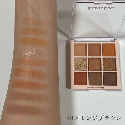 アイシャドウパレット/Kirei&co./アイシャドウパレットを使ったクチコミ(2枚目)