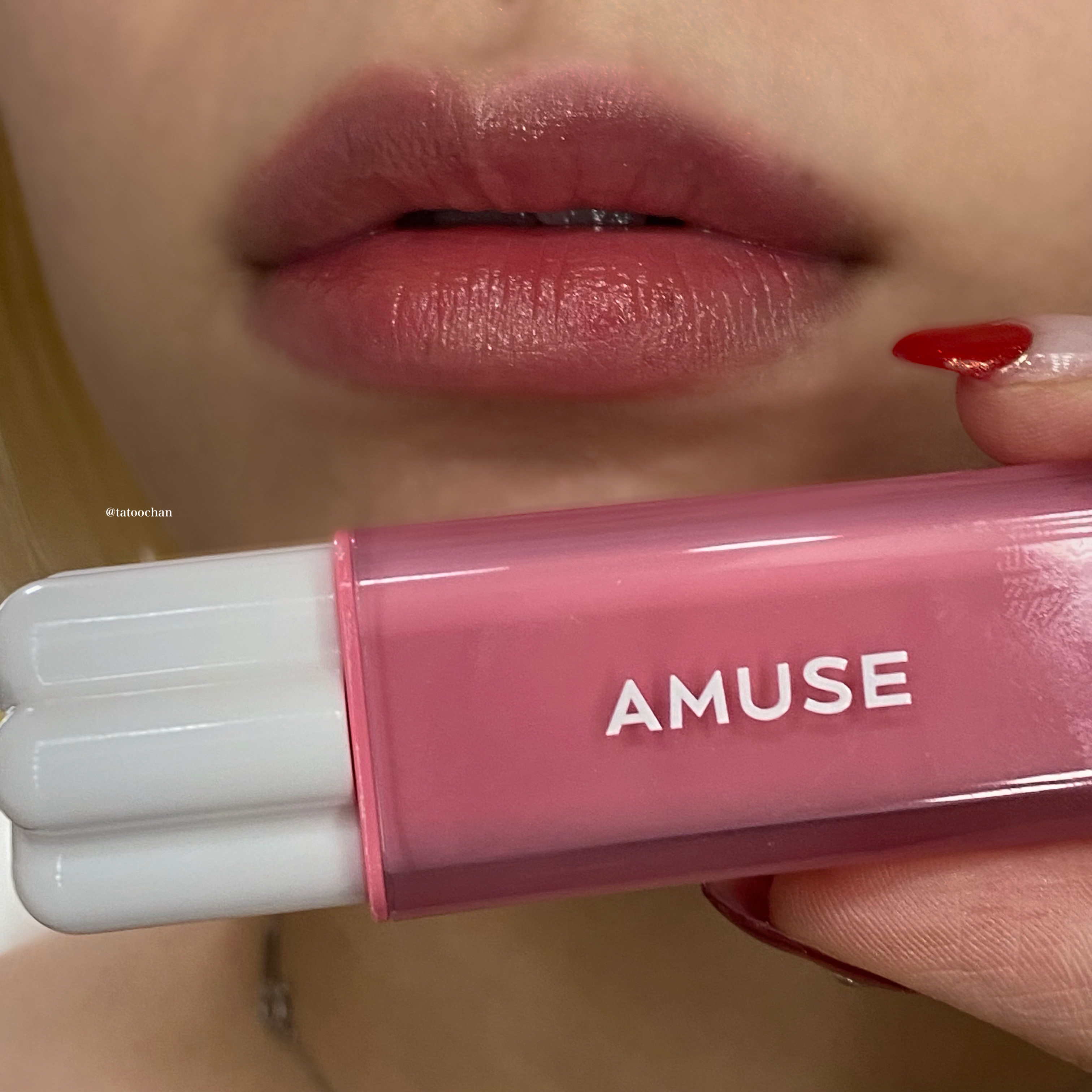 デューティント/AMUSE/リップティントを使ったクチコミ（2枚目）