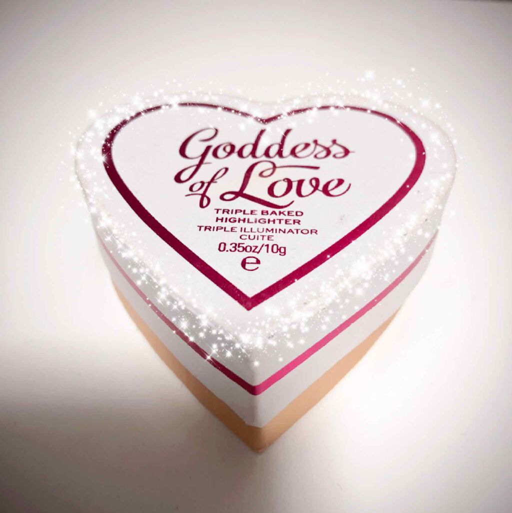 ハートハイライター ゴッデス オブ ラブ/MAKEUP REVOLUTION/パウダーハイライトを使ったクチコミ（2枚目）