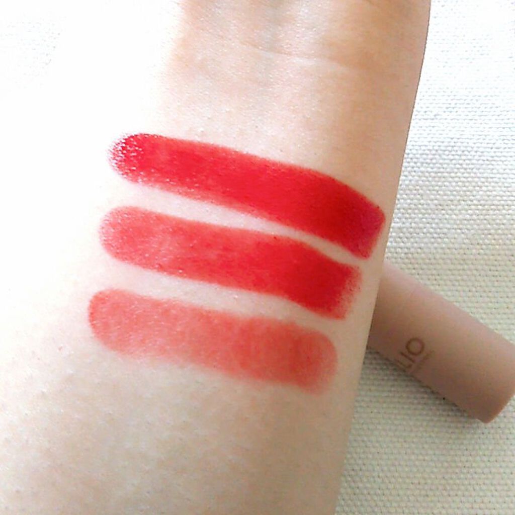 melting dewy lips/CLIO/口紅を使ったクチコミ（3枚目）