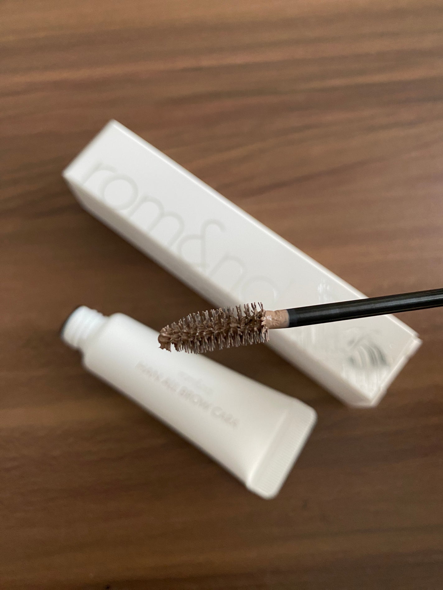 ハンオールブロウカラ/rom&nd/眉マスカラを使ったクチコミ(2枚目)