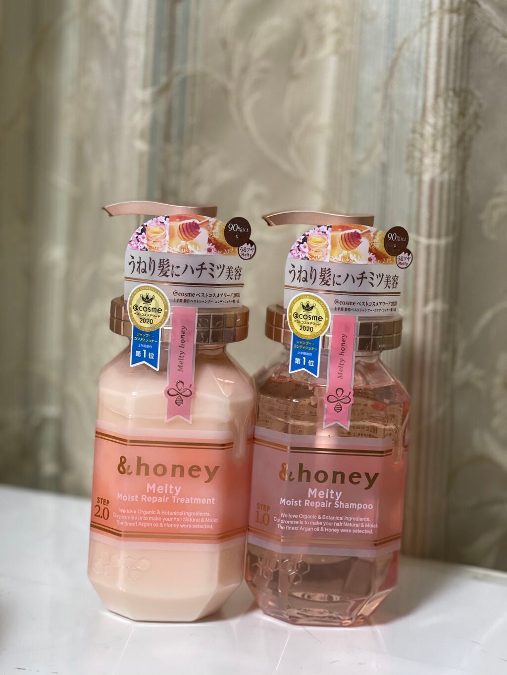 &honey Melty モイストリペア シャンプー1.0/モイストリペア ヘアトリートメント2.0/&honey/市販シャンプーを使ったクチコミ(1枚目)