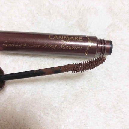 クイックラッシュカーラー ロングマスカラ/キャンメイク/マスカラを使ったクチコミ(2枚目)