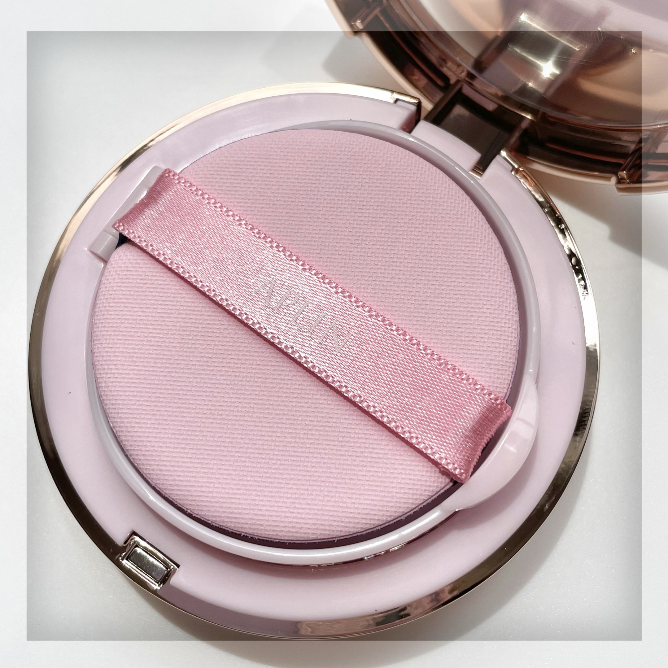 ピンクティーツリーカバーアップグロウクッション/APLIN/クッションファンデーションを使ったクチコミ（3枚目）