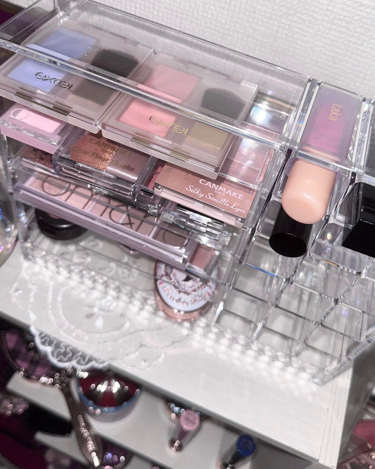 グロウフルールチークス/キャンメイク/パウダーチークを使ったクチコミ(7枚目)