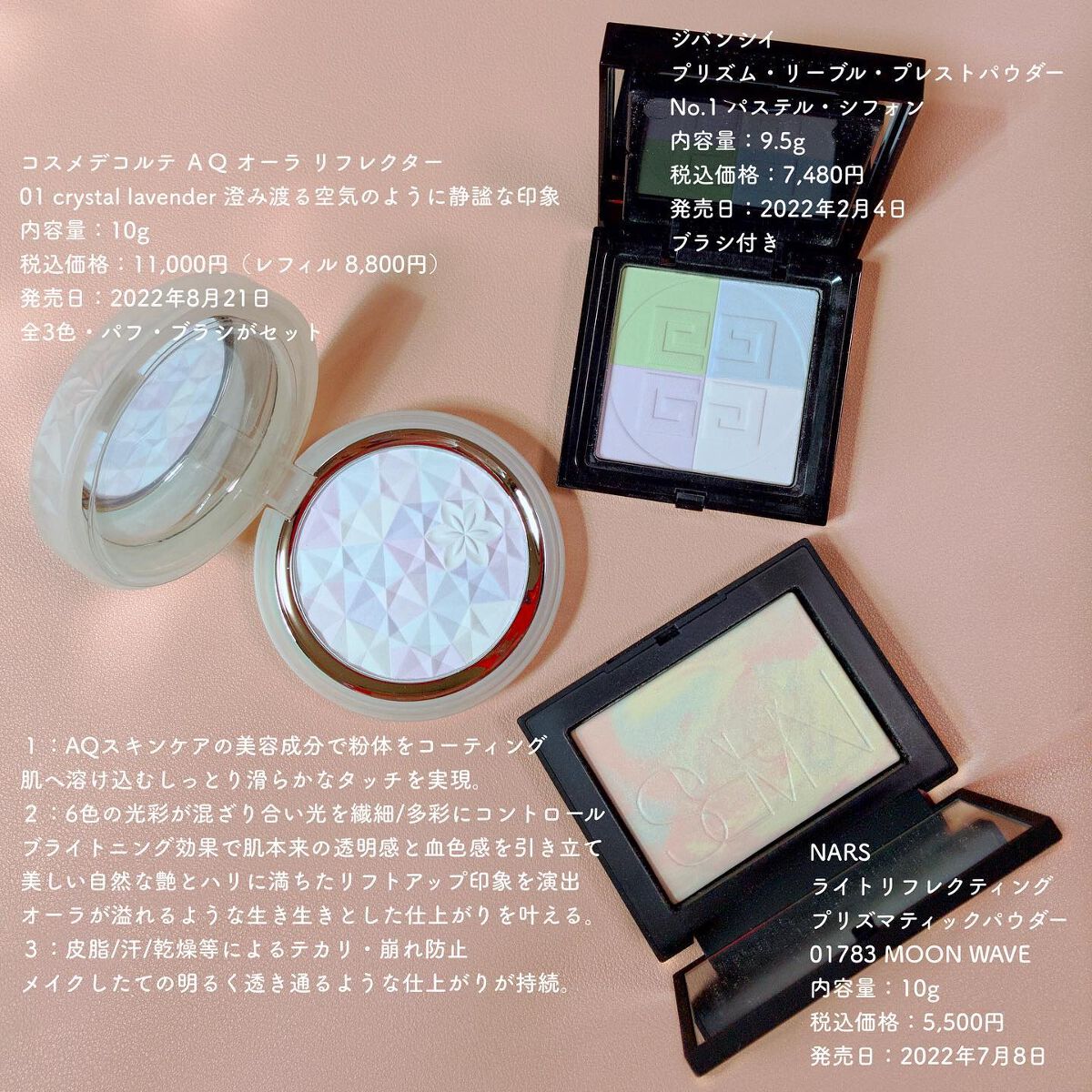 コスメデコルテ 新発売 AQオーラリフレクター 02ベースメイク/化粧品