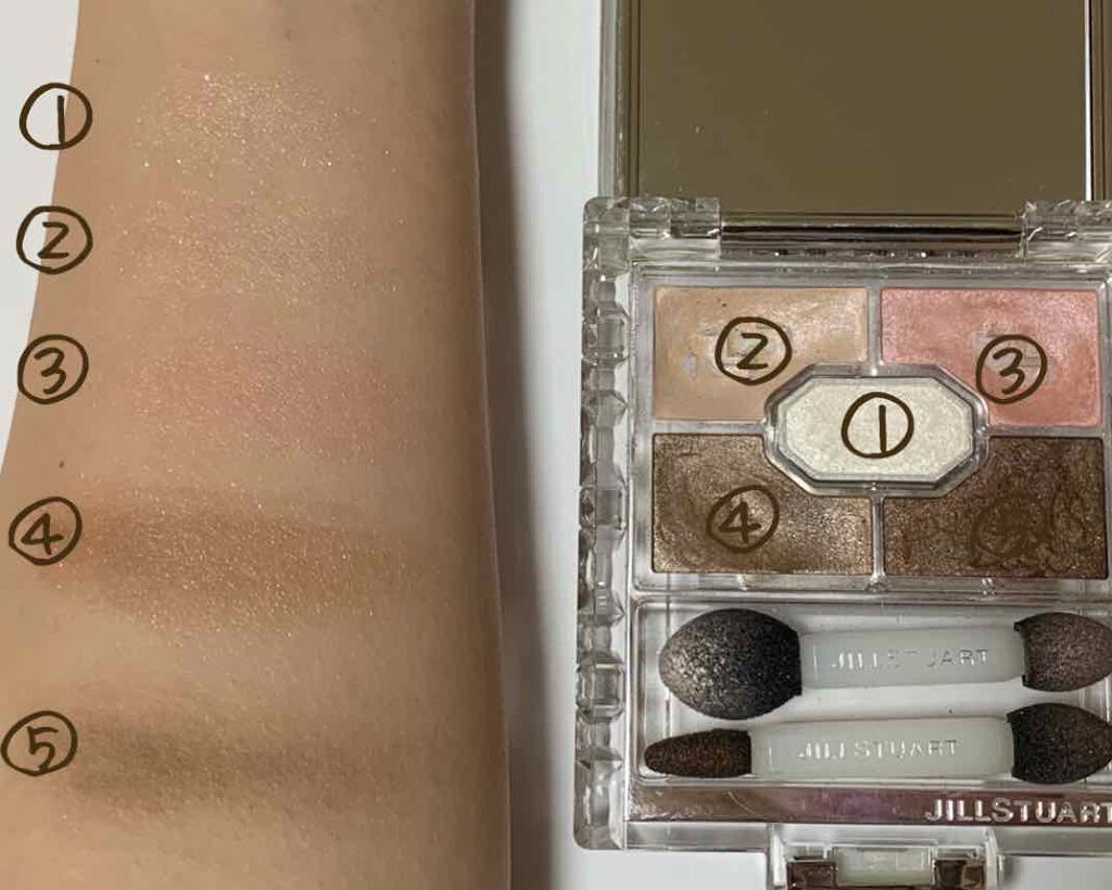 リボンクチュール アイズ/JILL STUART/アイシャドウパレットを使ったクチコミ(2枚目)