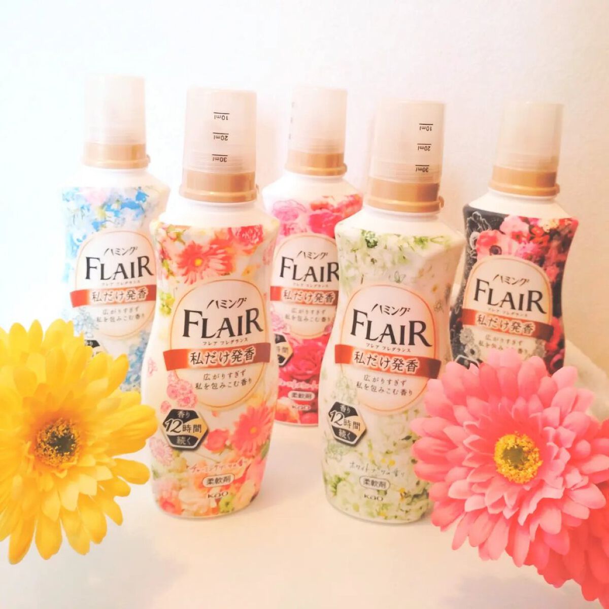 ハミング フレア フレグランス フローラルスウィートの香り/ハミングフレア/柔軟剤を使ったクチコミ（1枚目）