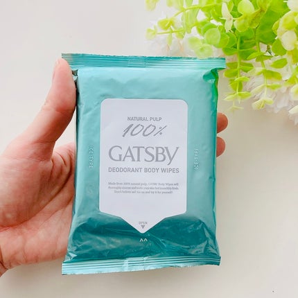 アイスデオドラントボディペーパー アイスフルーティ/ギャツビー/ボディシートを使ったクチコミ(3枚目)