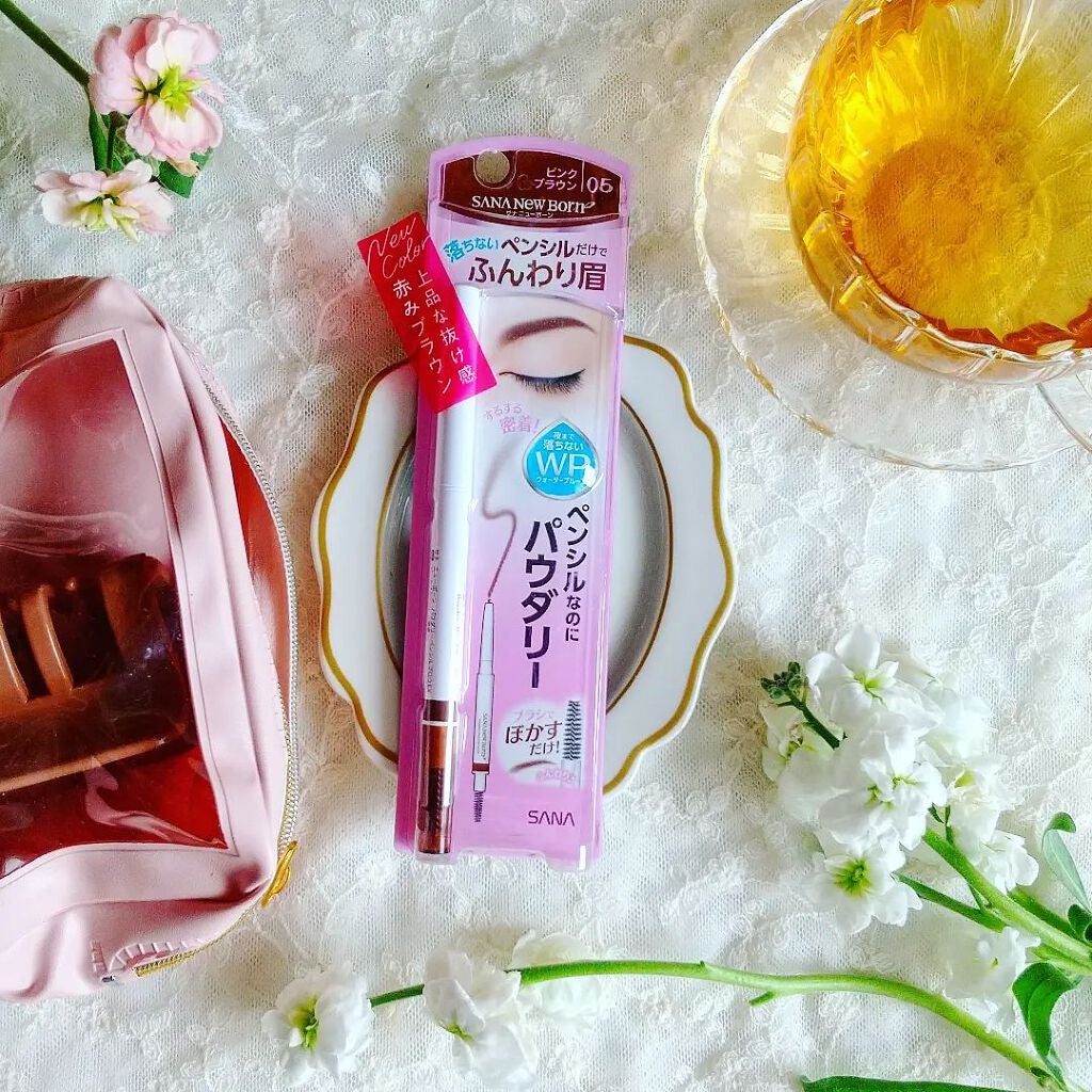 パウダリーペンシルブロウEX/サナ ニューボーン/アイブロウペンシルを使ったクチコミ(1枚目)