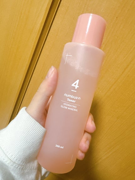 4番 ぴたっとメイクブースティングトナー/numbuzin/化粧水を使ったクチコミ(1枚目)
