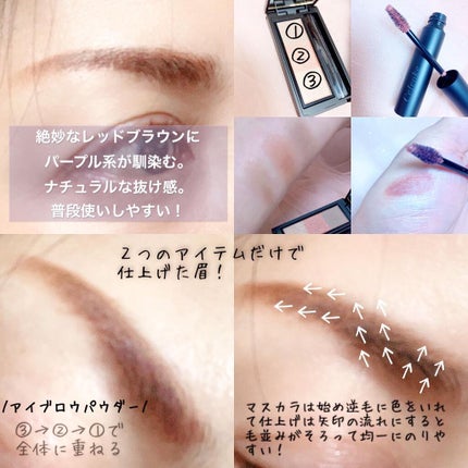 セルヴォーク インディケイトアイブロウパウダー/Celvoke/パウダーアイブロウを使ったクチコミ(5枚目)