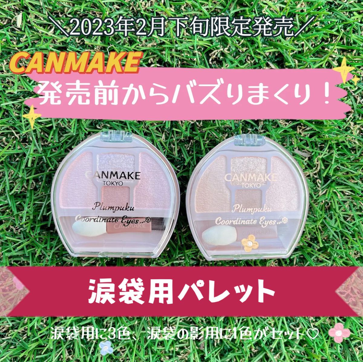 プランぷくコーデアイズ/キャンメイク/パウダーアイシャドウを使ったクチコミ(1枚目)