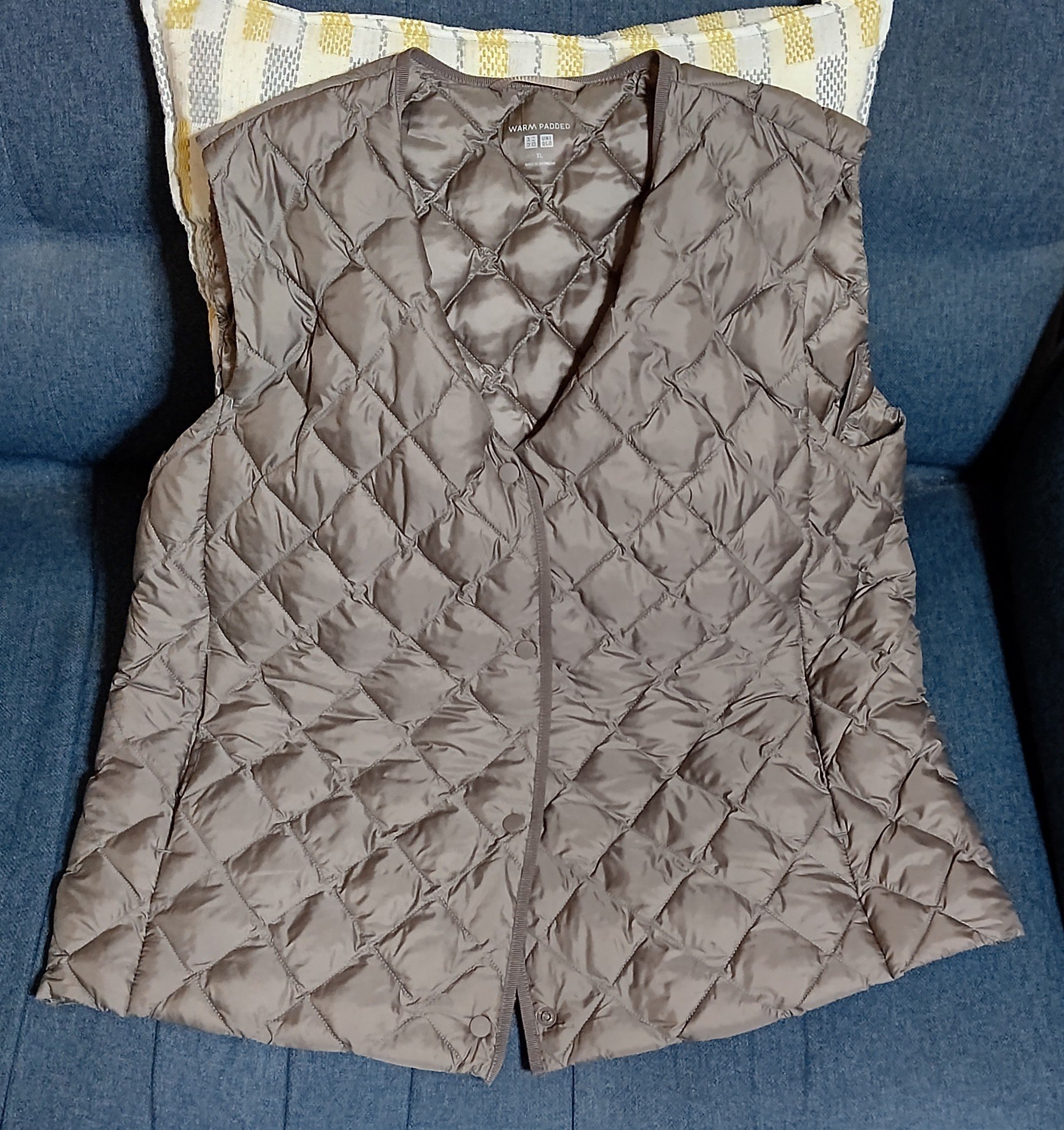 パフテックキルティングベスト（ウォームパデッド）/ユニクロ/その他を使ったクチコミ（2枚目）