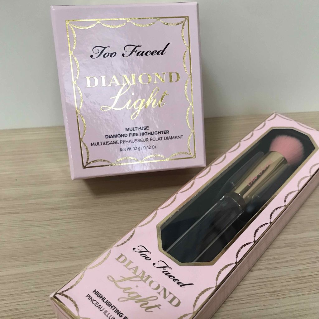 ダイヤモンドライト マルチユース ハイライター/Too Faced/パウダーハイライトを使ったクチコミ(4枚目)