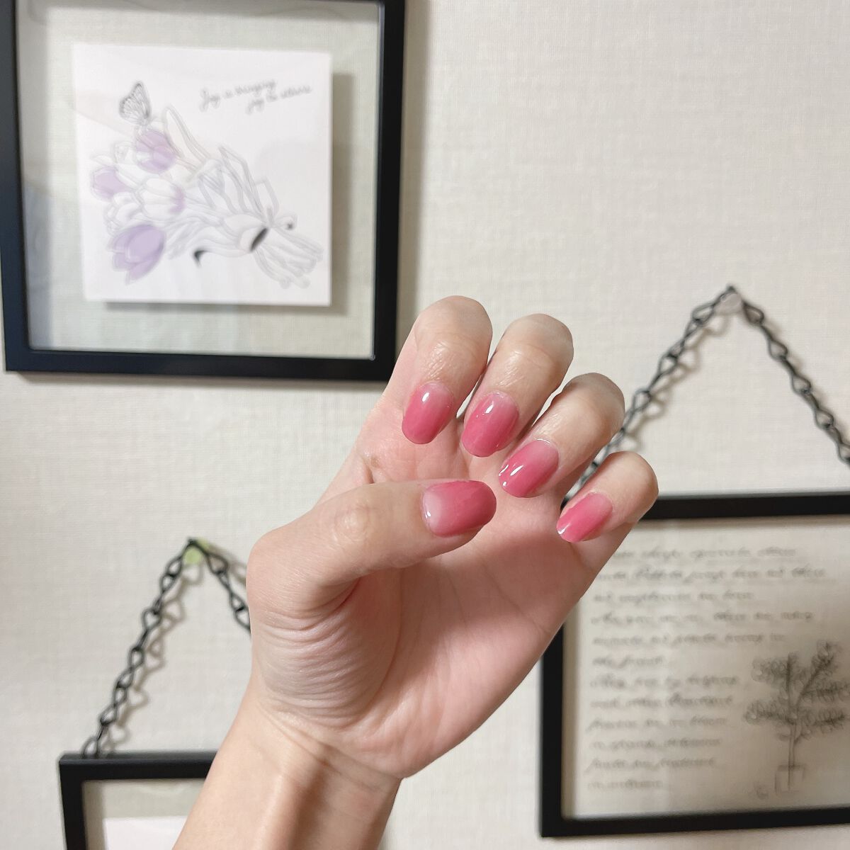 GLAZE グレーズ 半硬化タイプジェルネイルシール/DASHINGDIVA MAGICPRESS/ネイルシールを使ったクチコミ（2枚目）