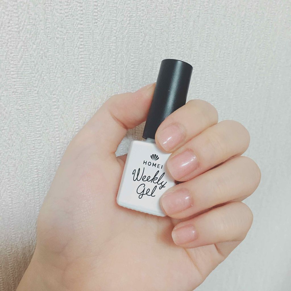 ウィークリージェル/HOMEI/ジェルネイルを使ったクチコミ(1枚目)