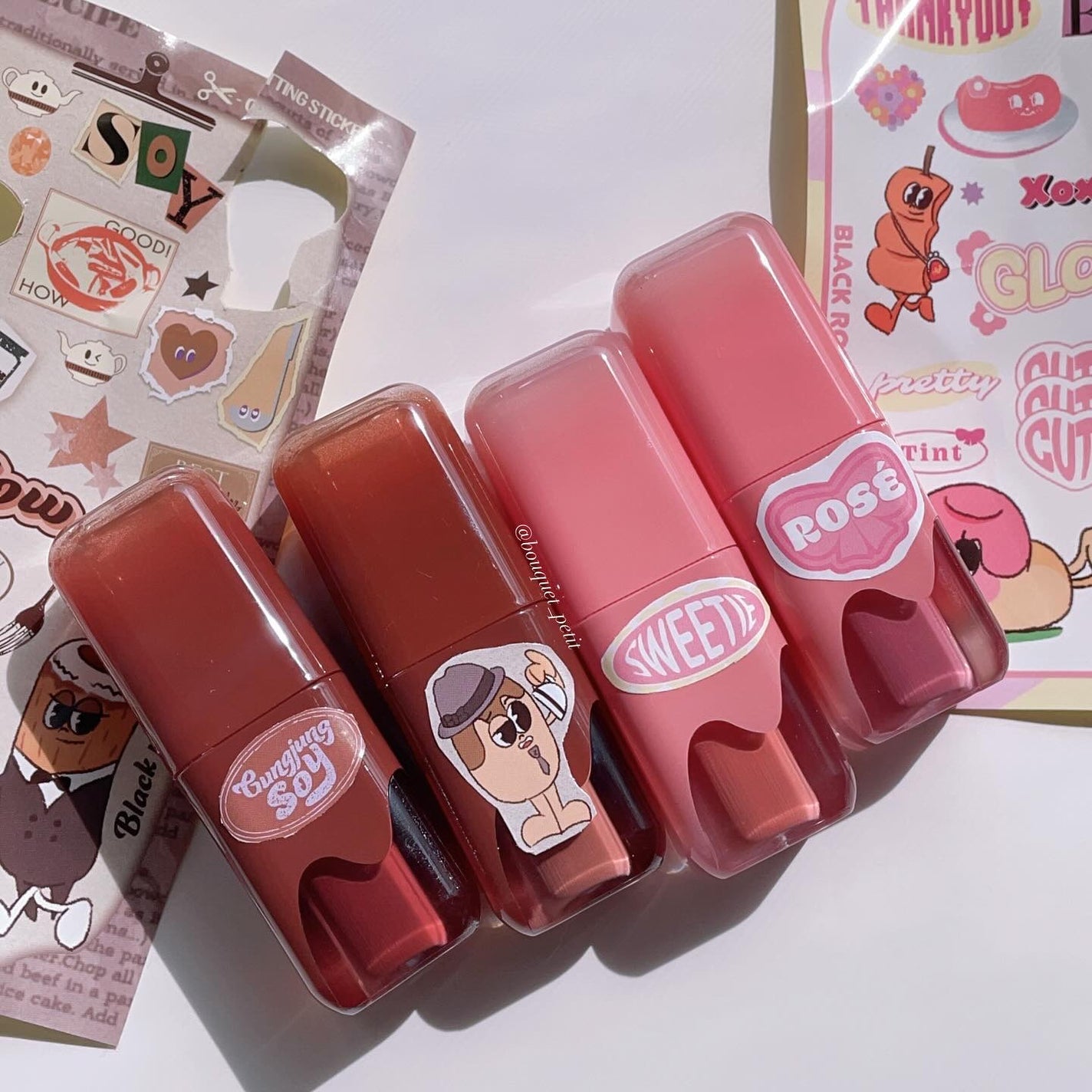 グローポッキーティント/BLACK ROUGE/リップティントを使ったクチコミ(7枚目)