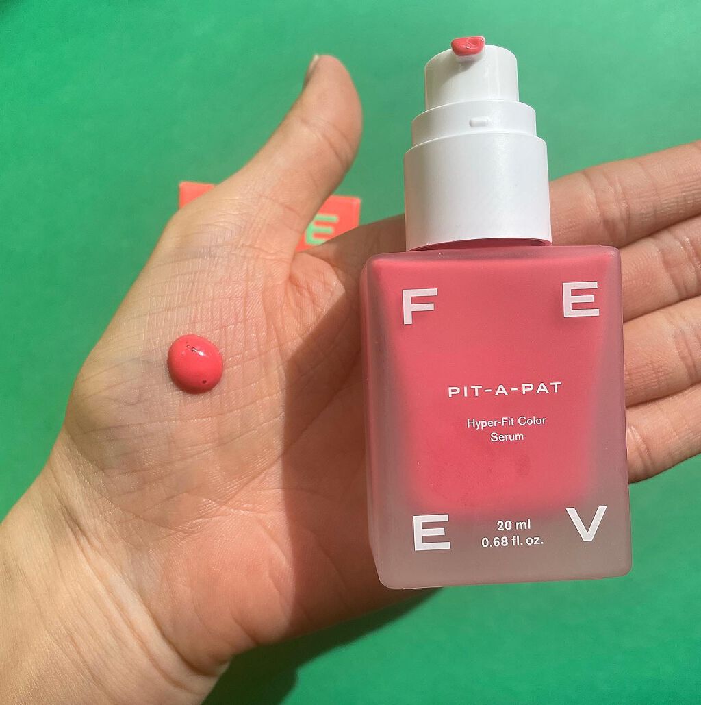 カラーセラム/FEEV/リキッドチークを使ったクチコミ（2枚目）