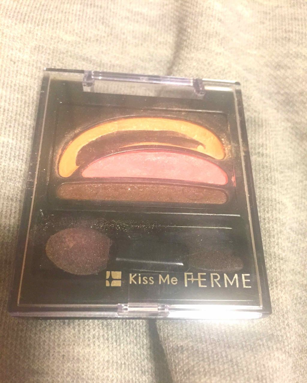 明るい目もと アイカラー/キスミー フェルム/アイシャドウパレットを使ったクチコミ（1枚目）