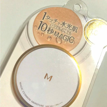 M クッション ファンデーション(モイスチャー)/MISSHA/クッションファンデーションを使ったクチコミ(1枚目)