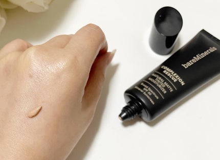 CR ナチュラル マット モイスチャライザー カシュ― 3.5/bareMinerals/クリーム・エマルジョンファンデーションを使ったクチコミ(2枚目)