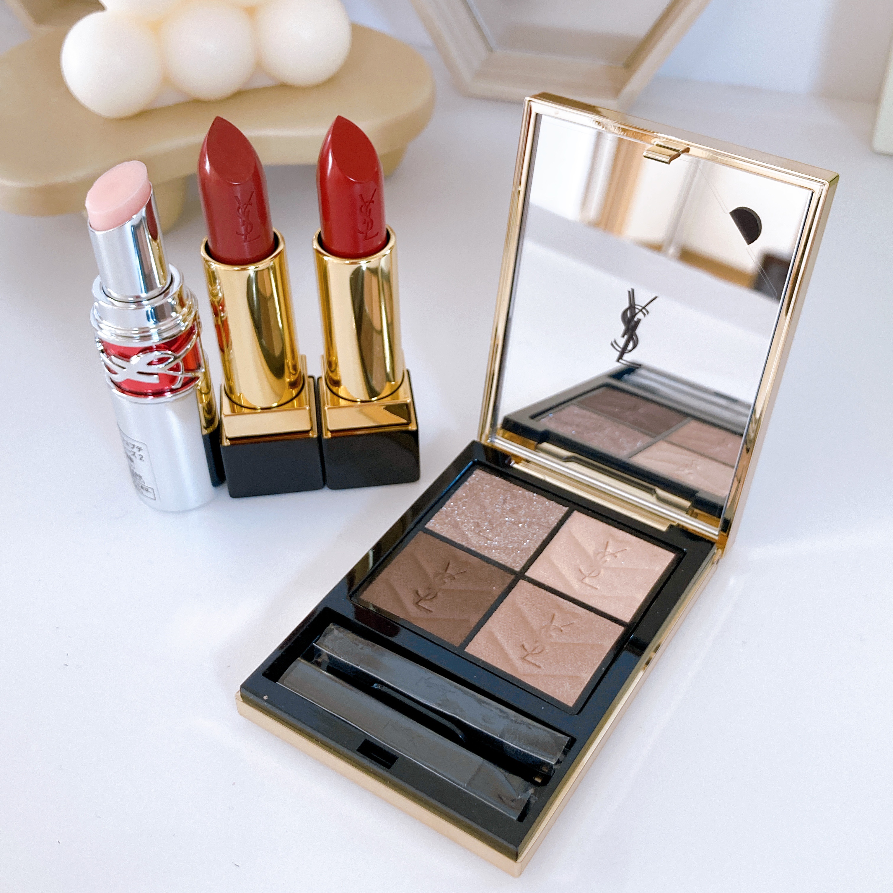 YSL ラブシャイン キャンディグレーズ/YVES SAINT LAURENT BEAUTE/口紅を使ったクチコミ（1枚目）