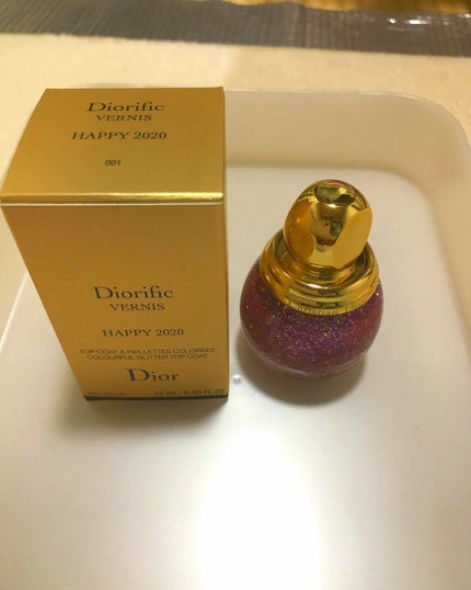 ディオリフィック グリッター トップ コート/Dior/ネイルトップコートを使ったクチコミ(1枚目)
