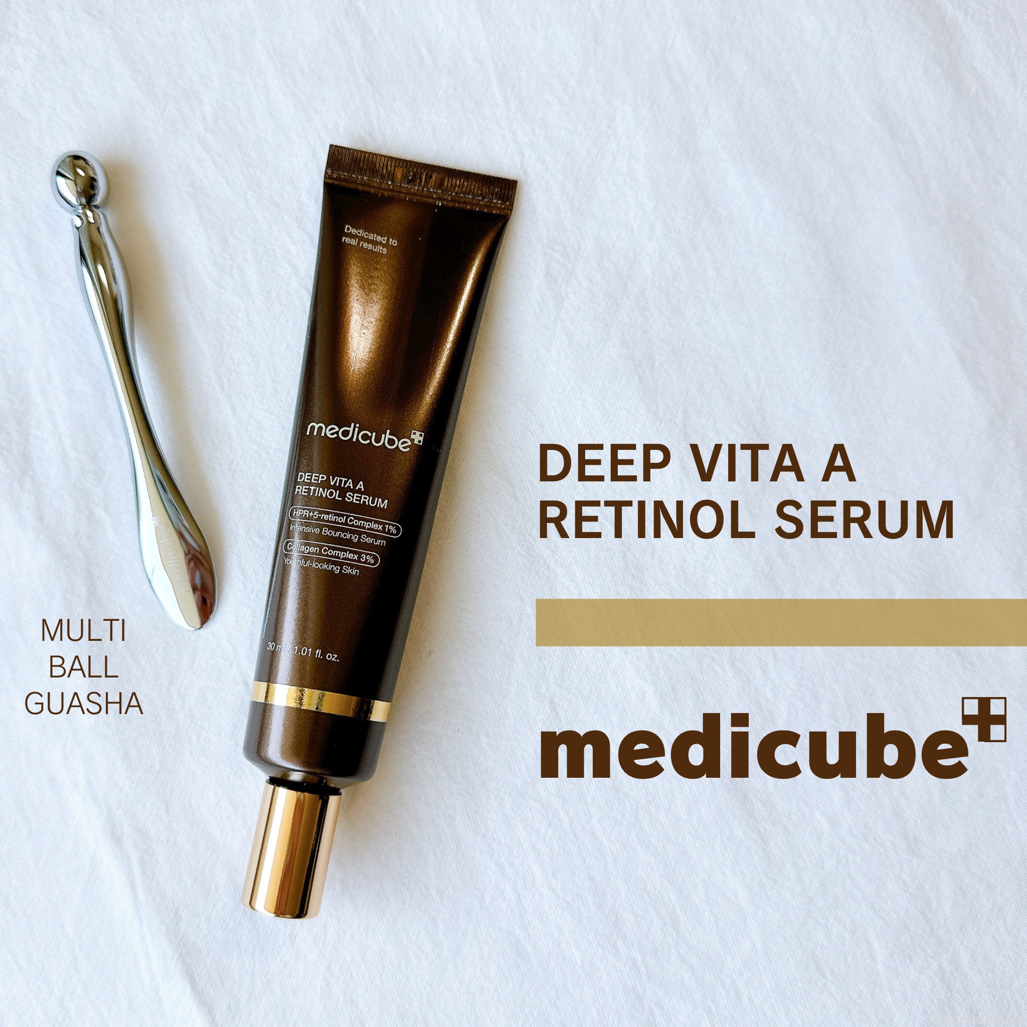 ディープビタAレチノールセラム/MEDICUBE/美容液を使ったクチコミ（1枚目）