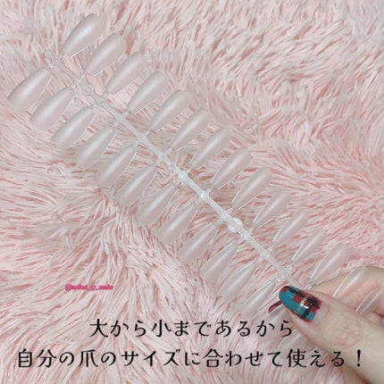 ネイルチップ/SHEIN/ネイルチップ・パーツを使ったクチコミ(3枚目)