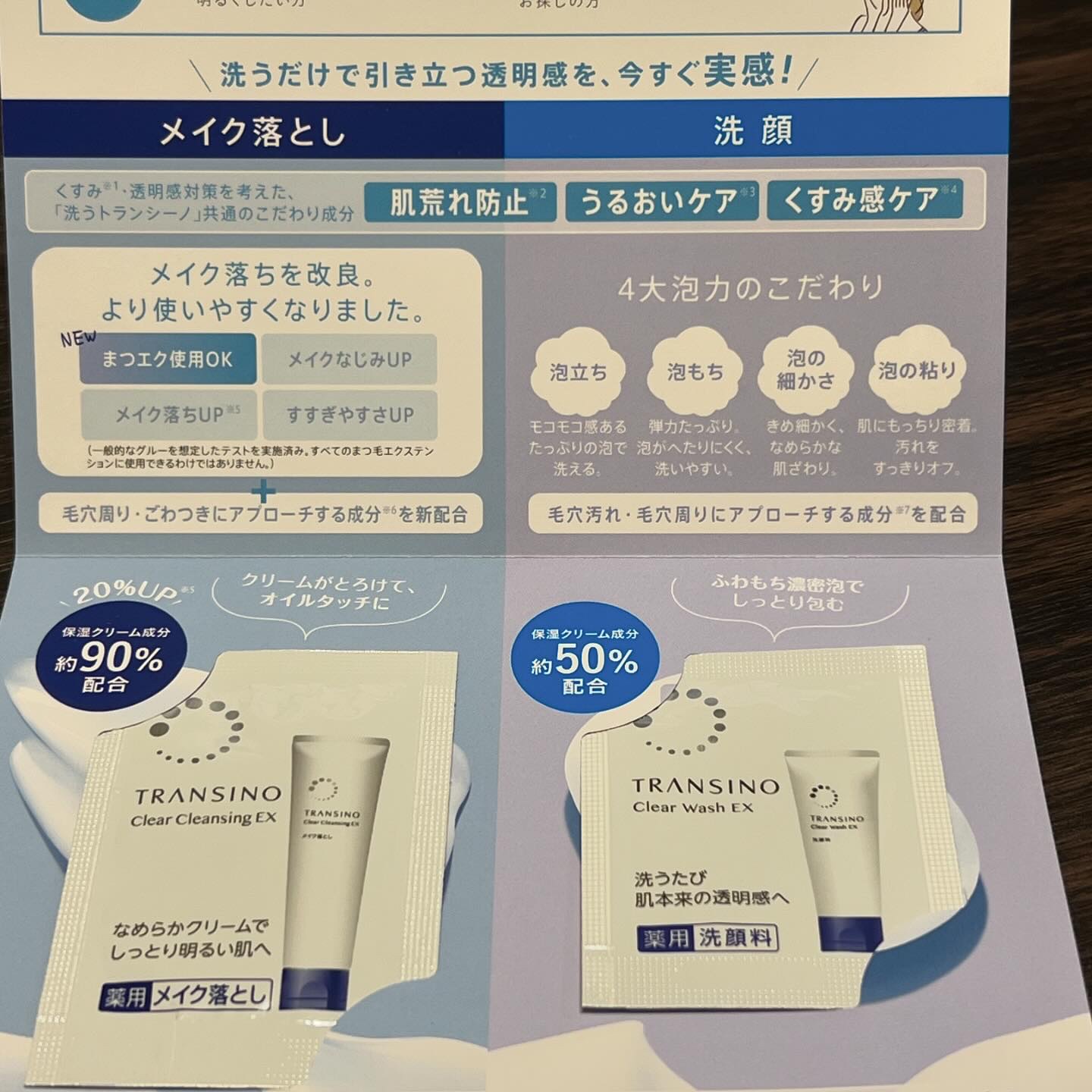 トランシーノ薬用クリアジェルウォッシュ/トランシーノ/その他洗顔料を使ったクチコミ（3枚目）