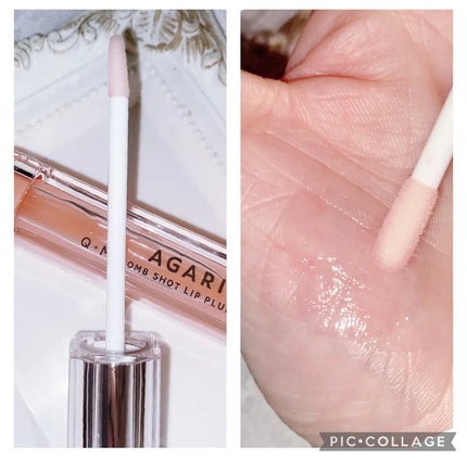 キューミ―ボムショットリッププランパー/AGARISM/リッププランパーを使ったクチコミ(2枚目)