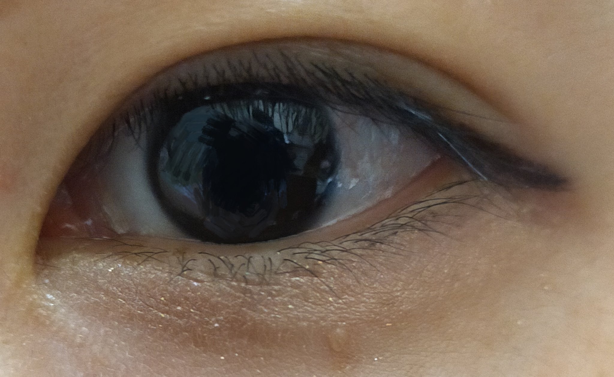 プライムリキッドアイライナー リッチキープ 05 モカグレージュ/ヒロインメイク/リキッドアイライナーを使ったクチコミ（3枚目）