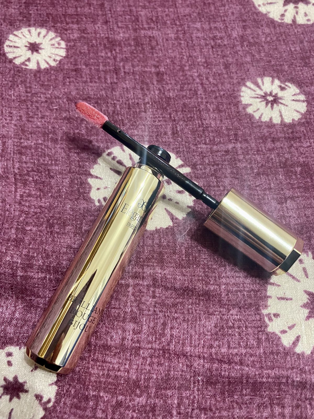 エレガンス リクイッド ルージュ ビジュー/Elégance/口紅を使ったクチコミ（3枚目）