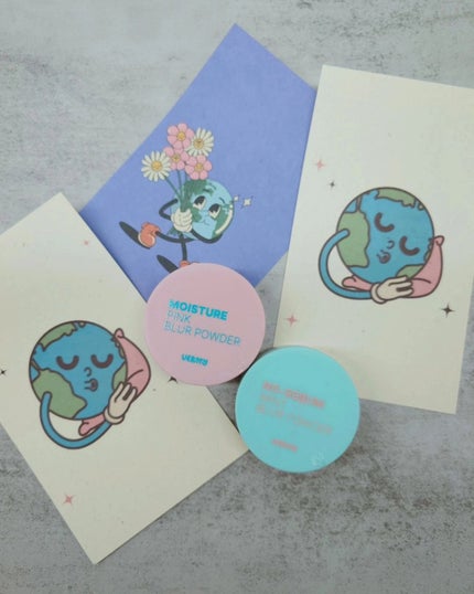 ノーセバムミントブラーパウダー /Vertty/ルースパウダーを使ったクチコミ(2枚目)