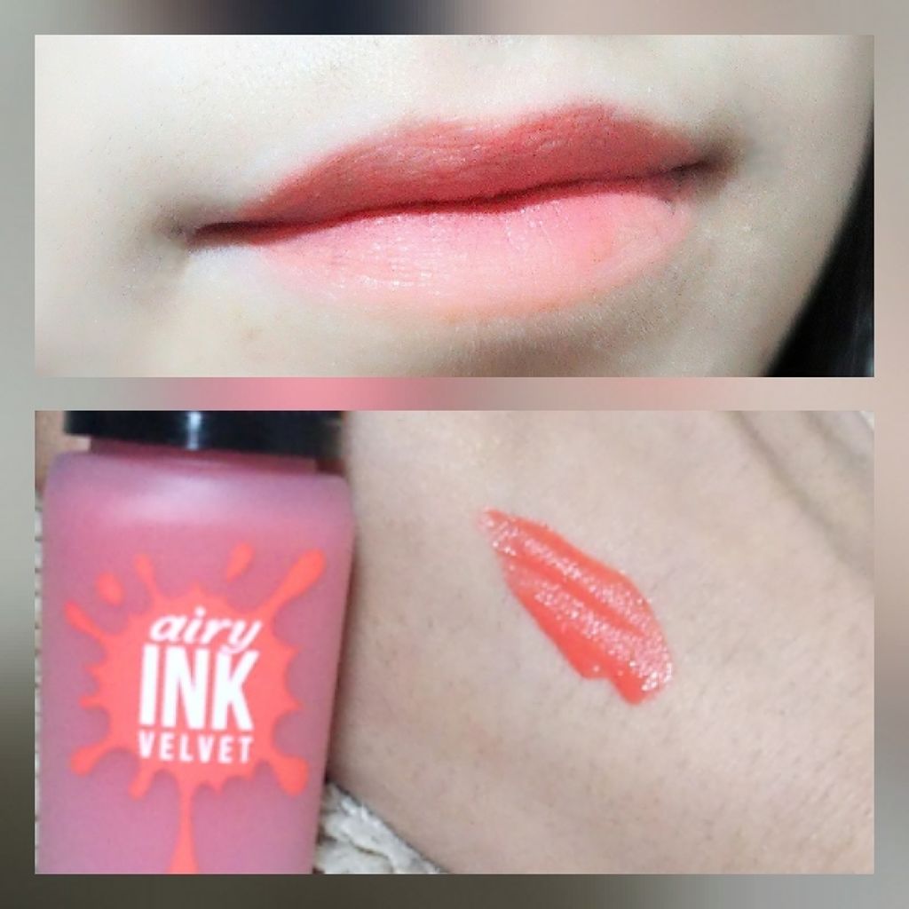 インク エアリー ベルベット/PERIPERA/口紅を使ったクチコミ（2枚目）