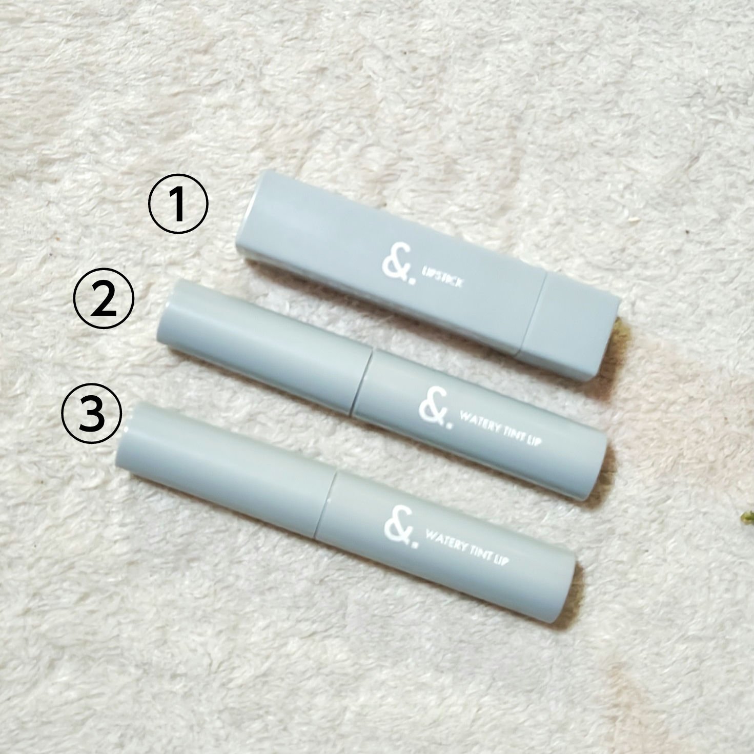 &.リップスティック シャインベリー/DAISO/口紅を使ったクチコミ（1枚目）