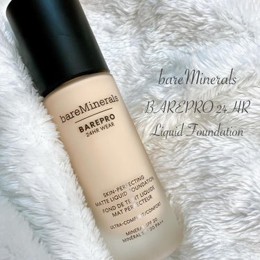 ベアプロ 24HR リキッド ファンデーション フェア 10 ニュートラル/bareMinerals/リキッドファンデーションを使ったクチコミ（1枚目）